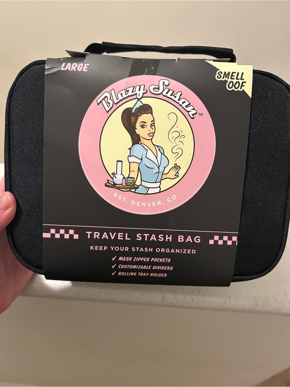 Blazy Susan. Travel Stash Bag